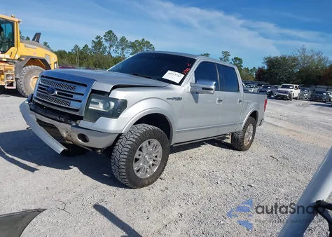 2013 Ford F-150 Platinum from USA, damaged, VIN 1FTFW1EF4DFB02173